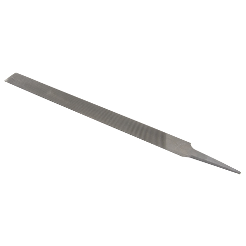Lime pour pipeline, Demi-ronde, 14" l, Coupe B&acirc;tarde D. Morneault & Fils