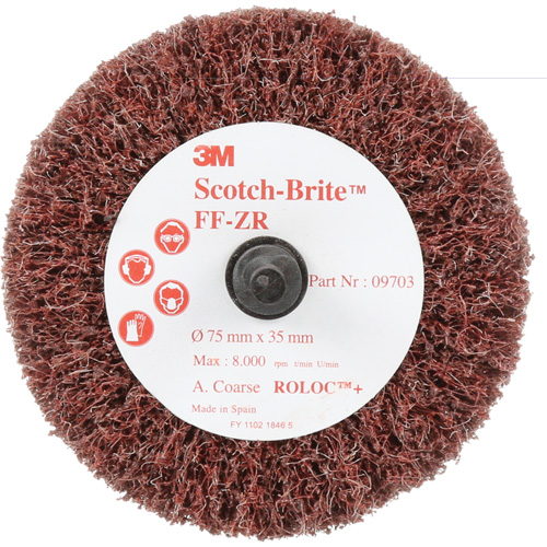 Brosse &agrave; lamelles FF- ZR Scotch-Brite D. Morneault & Fils