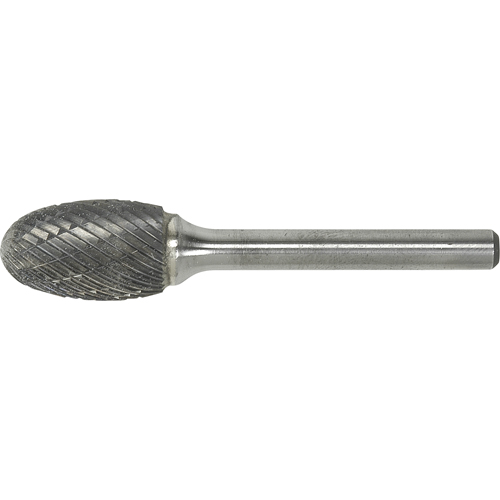 Solid Carbide Burr, SE-1, 1/4" Dia., 1/4" Shank, 3/8" Depth of Cut D. Morneault & Fils