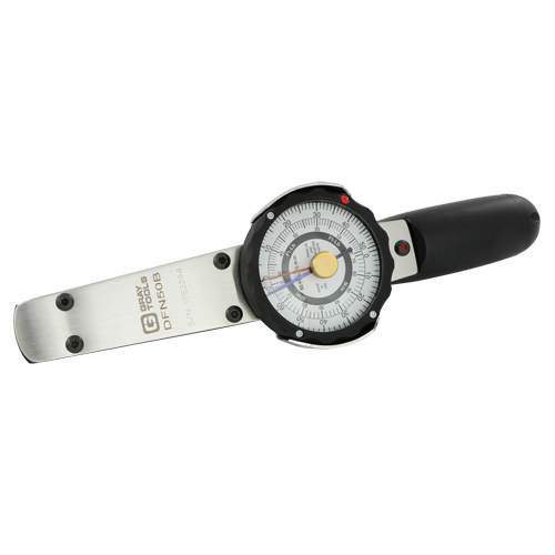 Torque Wrench with Memory Needle, Dial, 3/8" Square Drive, 0 - 50 ft-lbs. D. Morneault & Fils