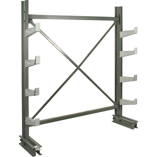 Single-sided Cantilever Brace Set - Starter, 72" W x 84" H D. Morneault & Fils