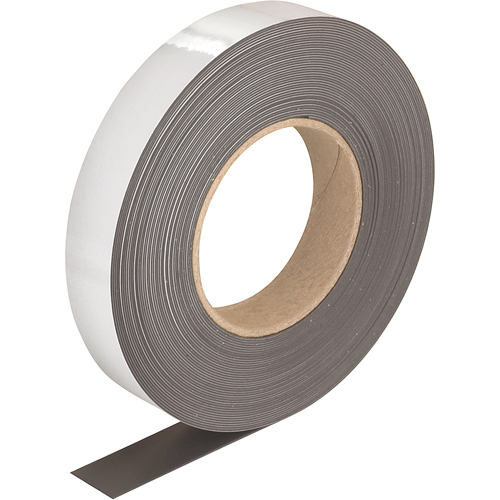 Write-On Magnetic Tags, Magnetic, 600" L x 1" W D. Morneault & Fils