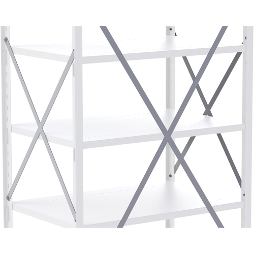 Interlok Boltless Shelving Back Braces D. Morneault & Fils