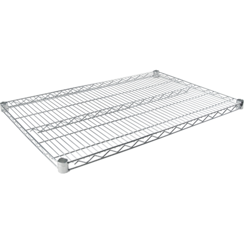 Wire Shelf for Heavy-Duty Chromate Wire Shelving, 36" W x 18" D, 800 lbs. Capacity D. Morneault & Fils