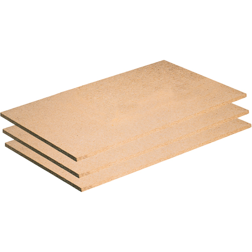 TABLETTE EN PANNEAU DE PARTICULE 5/8", 21"X84" D. Morneault & Fils