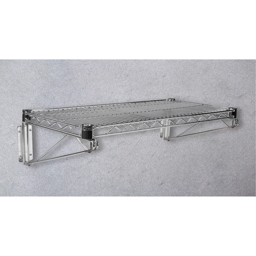 Wire Shelf for Heavy-Duty Chromate Wire Shelving, 30" W x 14" D, 800 lbs. Capacity D. Morneault & Fils