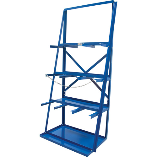 Bar Storage Rack, Vertical, 3 Levels, 36" W x 24" D x 84" H, 3000 lbs. Cap. D. Morneault & Fils