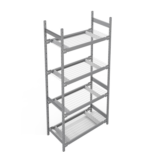 &eacute;tag&egrave;re de grande largeur, Acier, Sans boulons, Capacit&eacute; 1340 lb, 42" la x 84" h x 18" p D. Morneault & Fils