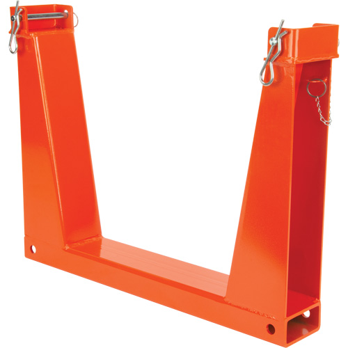 Supports en U empilables, 25" la x 4" p, Capacit&eacute; de 10 000 lb D. Morneault & Fils