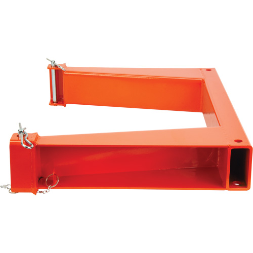 Supports en U empilables, 25" la x 4" p, Capacit&eacute; de 10 000 lb D. Morneault & Fils