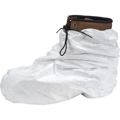 Tyvek&reg; 400 Shoe & Boot Cover, One Size, Polyethylene, White D. Morneault & Fils