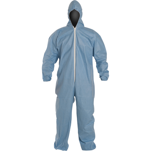 Combinaisons Proshield 6 SFR, Grand, Bleu, Tissu ignifug&eacute; D. Morneault & Fils