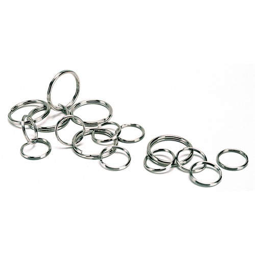 Split Key Rings, 2", Steel D. Morneault & Fils