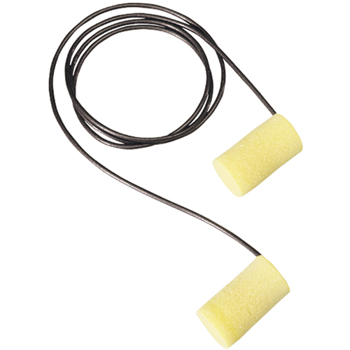 Bouchons d'oreilles m&eacute;talis&eacute; E-A-R Classic Plus de 3M, Avec cordon, Grand, Vrac - Sac en poly, NRR dB 33 D. Morneault & Fils