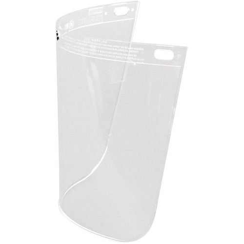 North&reg; High Performance&reg; Faceshield, Propionate, Clear Tint D. Morneault & Fils