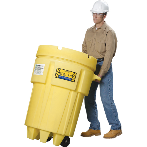 Wheeled Overpack&reg; 95 Salvage Drums, 95 US gal., Mobile D. Morneault & Fils