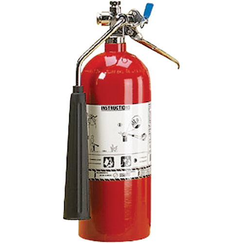 Aluminum Cylinder Carbon Dioxide (CO2) Fire Extinguishers, BC, 15 lbs. Capacity D. Morneault & Fils
