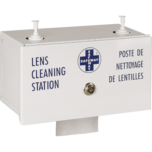PRODUITS POUR NETTOYAGE DE LUNETTES, M&eacute;tal, 6" lo x 6" p x 11,5" h D. Morneault & Fils