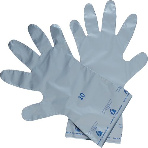 Gants Silver Shield s&eacute;rie 4H de North, Taille 6/T-petit, 14,5" lo, EVOH/Poly&eacute;thyl&egrave;ne, 2,7 mil D. Morneault & Fils