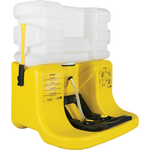 On-Site&reg; Eyewash Station, Gravity-Fed, 7 gal. Capacity, Meets ANSI Z358.1 D. Morneault & Fils