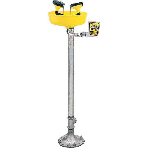 Eyewash Station, Pedestal Installation, Plastic Bowl D. Morneault & Fils