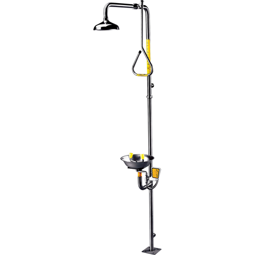 Safe-T-Zone&reg; Combination Shower & Eye/Face Wash D. Morneault & Fils