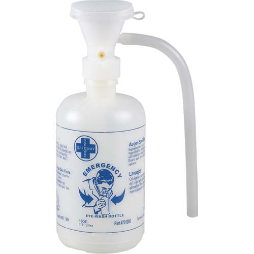 Eyewash Station Accessories - Eyewash Bottle, Empty D. Morneault & Fils