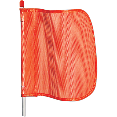 General Purpose Warning Whips, Threaded Mount, 5' High, Orange D. Morneault & Fils