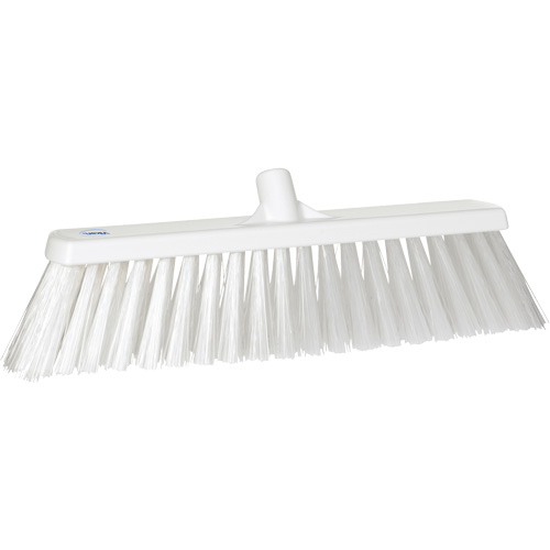 T&ecirc;te de balai-brosse pour grandes particules, 2-1/2", Polyester, Blanc D. Morneault & Fils
