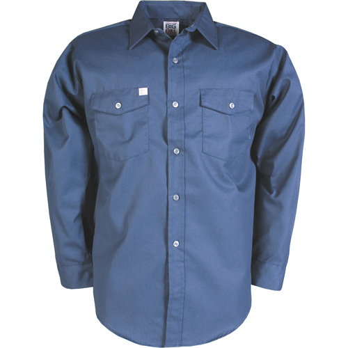 Chemises de travail, Hommes, Petit, Bleu marine D. Morneault & Fils