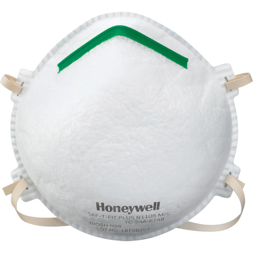 Respirateurs contre les particules Saf-T-Fit Plus N1105, N95, Certifi&eacute; NIOSH, Petit D. Morneault & Fils