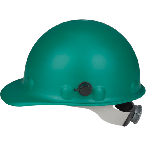 Casques de protection Roughneck P2A Fibre-Metal, R&eacute;pond aux normes CSA type 1, Suspension Rochet, Non ventil&eacute; D. Morneault & Fils