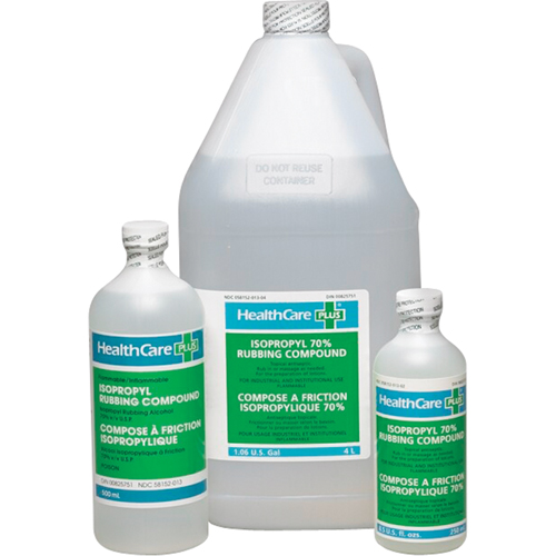 Isopropyl Rubbing Alcohol, Liquid, Antiseptic D. Morneault & Fils