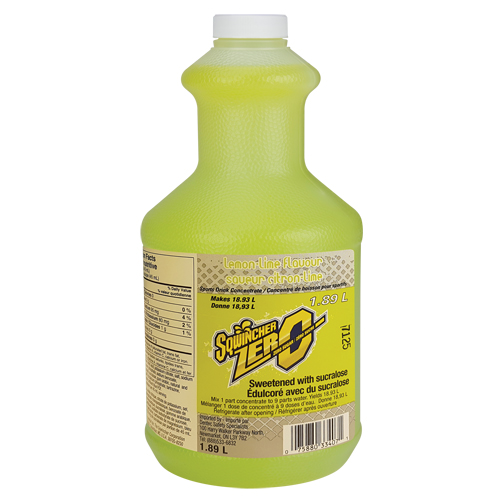 Sqwincher&reg; ZERO&reg; Rehydration Drink, Concentrate, Lemon-Lime D. Morneault & Fils