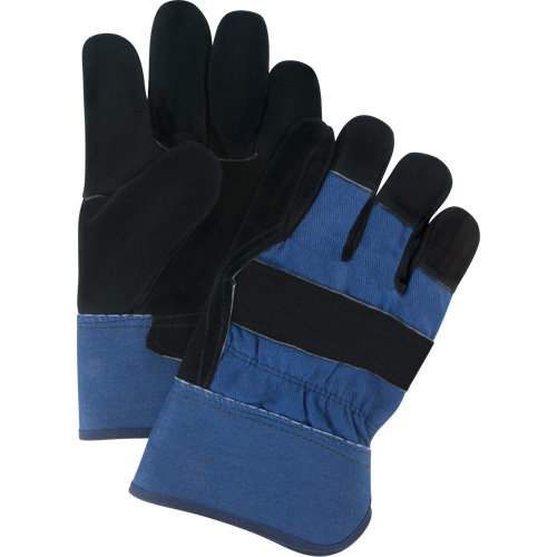 Gants d'ajusteur doubl&eacute;s pour l'hiver &agrave; chaleur sup&eacute;rieure, T-Grand, Paume en Cuir de vache refendu, Doublure en Thinsulate D. Morneault & Fils