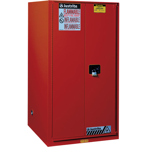Armoire de s&eacute;curit&eacute; pour la peinture et les encres combustibles EX Sure-Grip, 96 gal., 5 tablettes D. Morneault & Fils