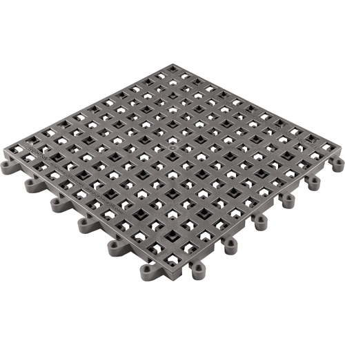 Tapis Ergodeck tout usage No 564 & No 566, PVC, 1-1/2' la c, 1-1/2' lo, 7/8" &eacute;paisseur, Charbon D. Morneault & Fils