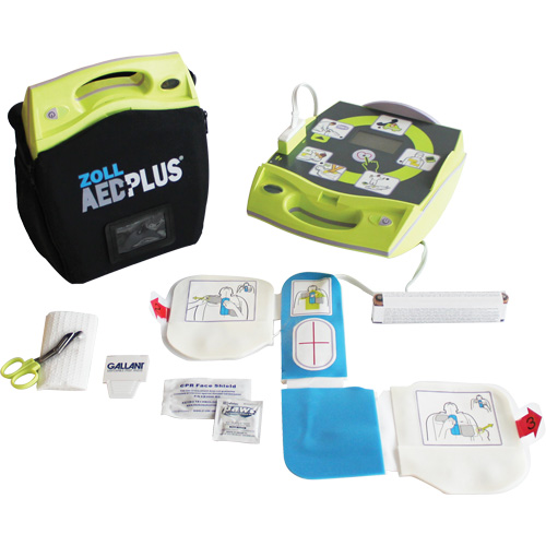 D&eacute;fibrillateur AED Plus, Semi-automatique, Anglais, Classe 4 D. Morneault & Fils