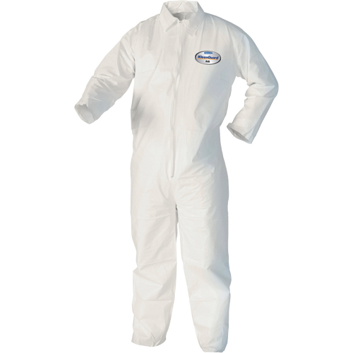 Kleenguard A40 Coveralls, X-Large, White, Microporous D. Morneault & Fils