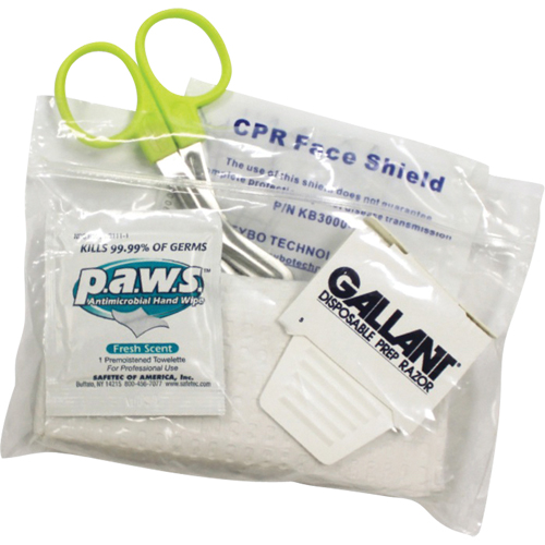 Trousse d'accessoires CPR-D, Powerheart G3/Powerheart G5/Zoll AED 3 Pour, Classe 4 D. Morneault & Fils