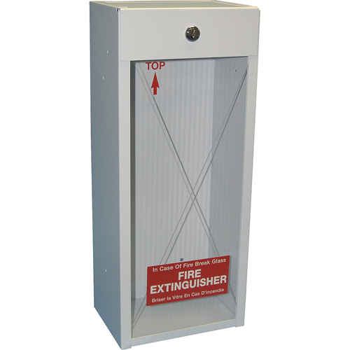 Armoires pour extincteurs mont&eacute;es sur surface, 8,5" la x 20,5" h x 6" p D. Morneault & Fils