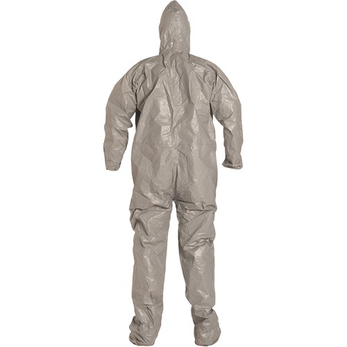 Tychem&reg; 6000 Coveralls, Small, Grey D. Morneault & Fils