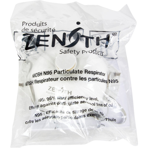 Particulate Respirators - Vend Pack, N95, NIOSH Certified, Medium/Large D. Morneault & Fils