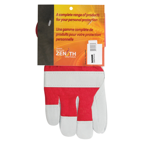 Superior Warmth Winter-Lined Fitters Gloves, Ladies, Split Cowhide Palm, Thinsulate Inner Lining D. Morneault & Fils