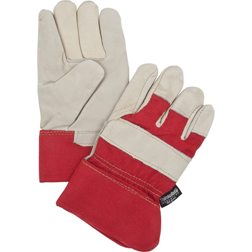Premium Superior Warmth Fitters Gloves, Ladies, Grain Cowhide Palm, Thinsulate Inner Lining D. Morneault & Fils