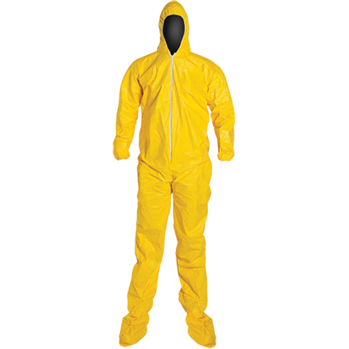 Tychem&reg; 2000 Coveralls, 2X-Large, Yellow D. Morneault & Fils