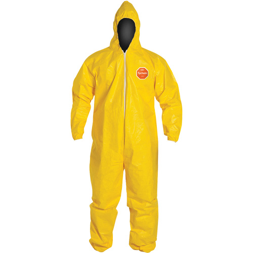 Tychem&reg; 2000 Coveralls, 2X-Large, Yellow D. Morneault & Fils