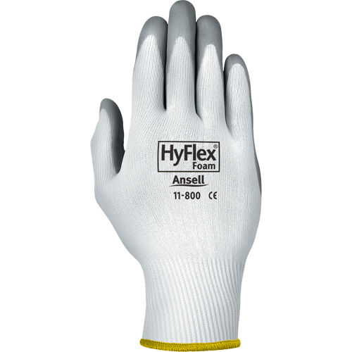 Gants Hyflex 11-800, 8/Moyen, R&ecirc;vetement Mousse de nitrile, Calibre 15, Enveloppe en Nylon D. Morneault & Fils