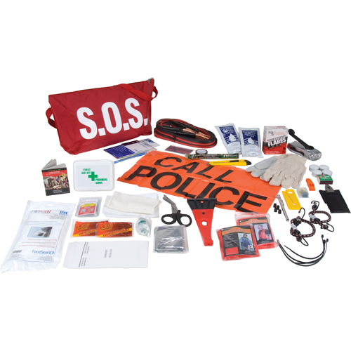 Trousses de premiers soins & de secours d'urgence, Dispositif m&eacute;dical Classe 1, Sac en nylon D. Morneault & Fils
