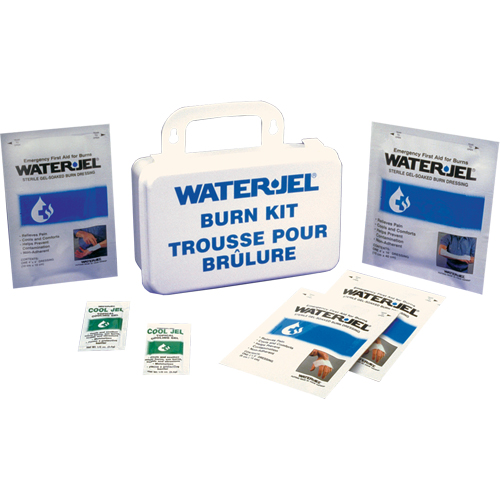 Water Jel&reg; - Emergency Burn Kits, 10-unit Plastic Box, Class 2 D. Morneault & Fils